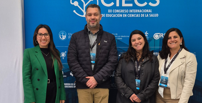 Docentes de la Facultad de Medicina UCN comparten experiencias de innovación en el XII Congreso Internacional de Educación en Ciencias de la Salud