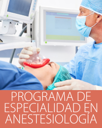 Programa de especialidad en anestesiologia